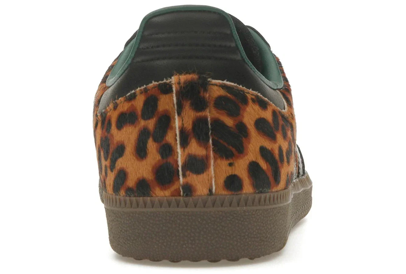 Adidas Samba OG Black Green Leopard - Sneakerzone