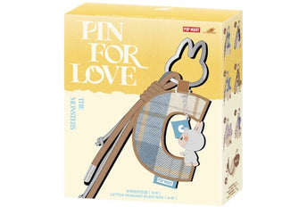 Labubu Pin for Love Series Letter Pendant