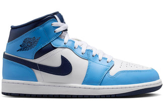 Air Jordan 1 Mid University Blue Midnight Navy