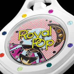 Swatch x Audemars Piguet Bioceramic Royal Pop Huit Blanc