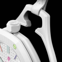 Swatch x Audemars Piguet Bioceramic Royal Pop Huit Blanc