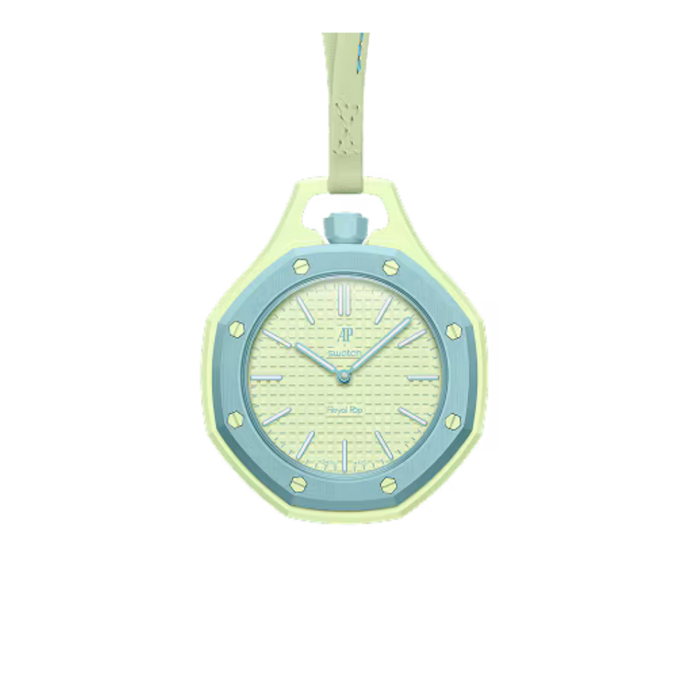 Swatch x Audemars Piguet Bioceramic Royal Pop Blaue Acht