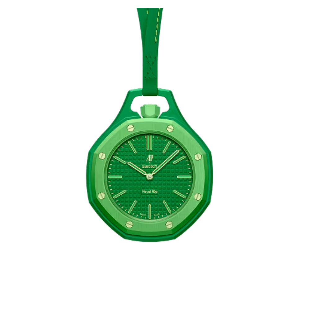 Swatch x Audemars Piguet Bioceramic Royal Pop Green Eight