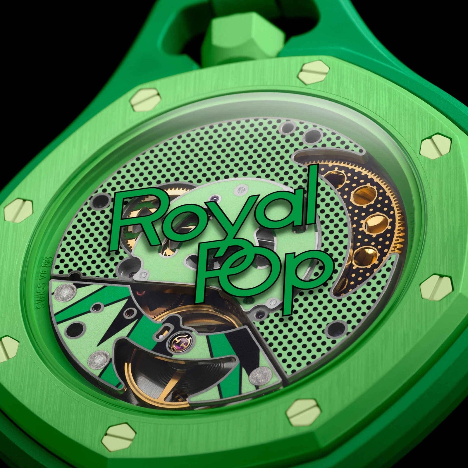 Swatch x Audemars Piguet Bioceramic Royal Pop Green Eight