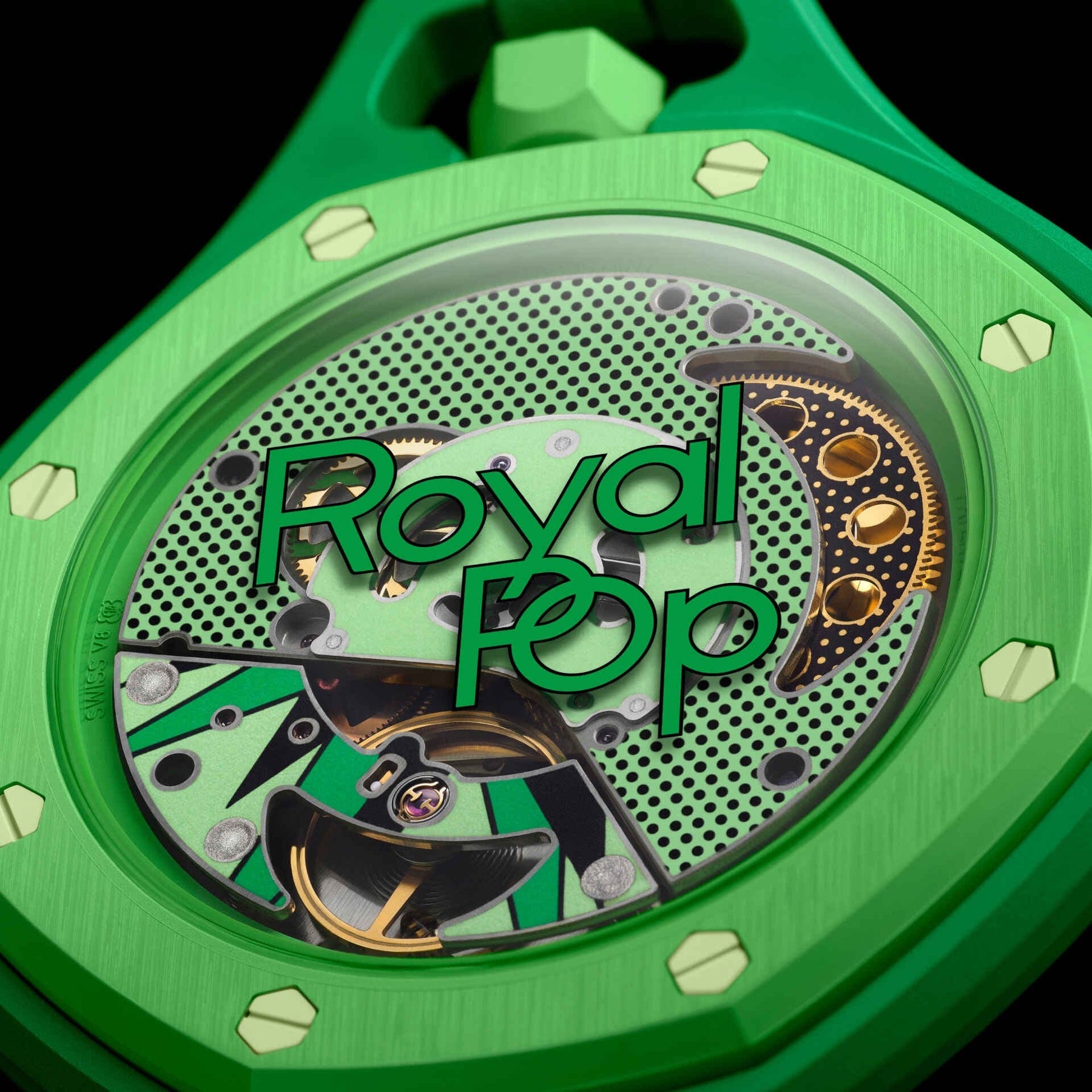 Swatch x Audemars Piguet Bioceramic Royal Pop Green Eight