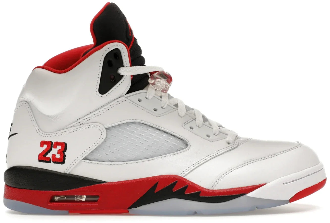 Air Jordan 5 Retro Fire Red Black Tongue - Sneakerzone