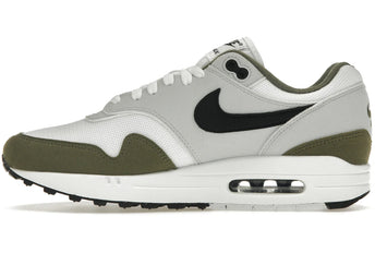 Nike Air Max 1 White Black Medium Olive
