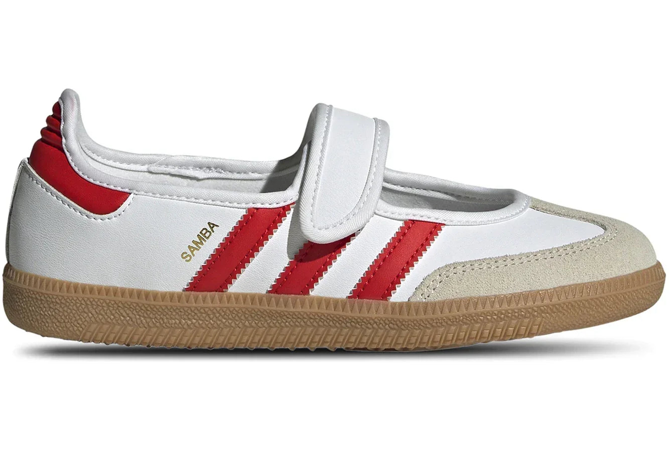 Adidas Samba Jane White Red Gum - Sneakerzone