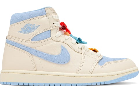 Air Jordan 1 Retro High OG Pale Ivory Psychic Blue