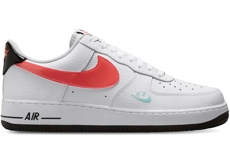 Nike Air Force 1 Low '07 Smiley Swoosh White Black Flash Crimson product image