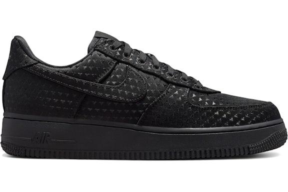 Nike Air Force 1 Low Valentine's Day Triple Black - Sneakerzone