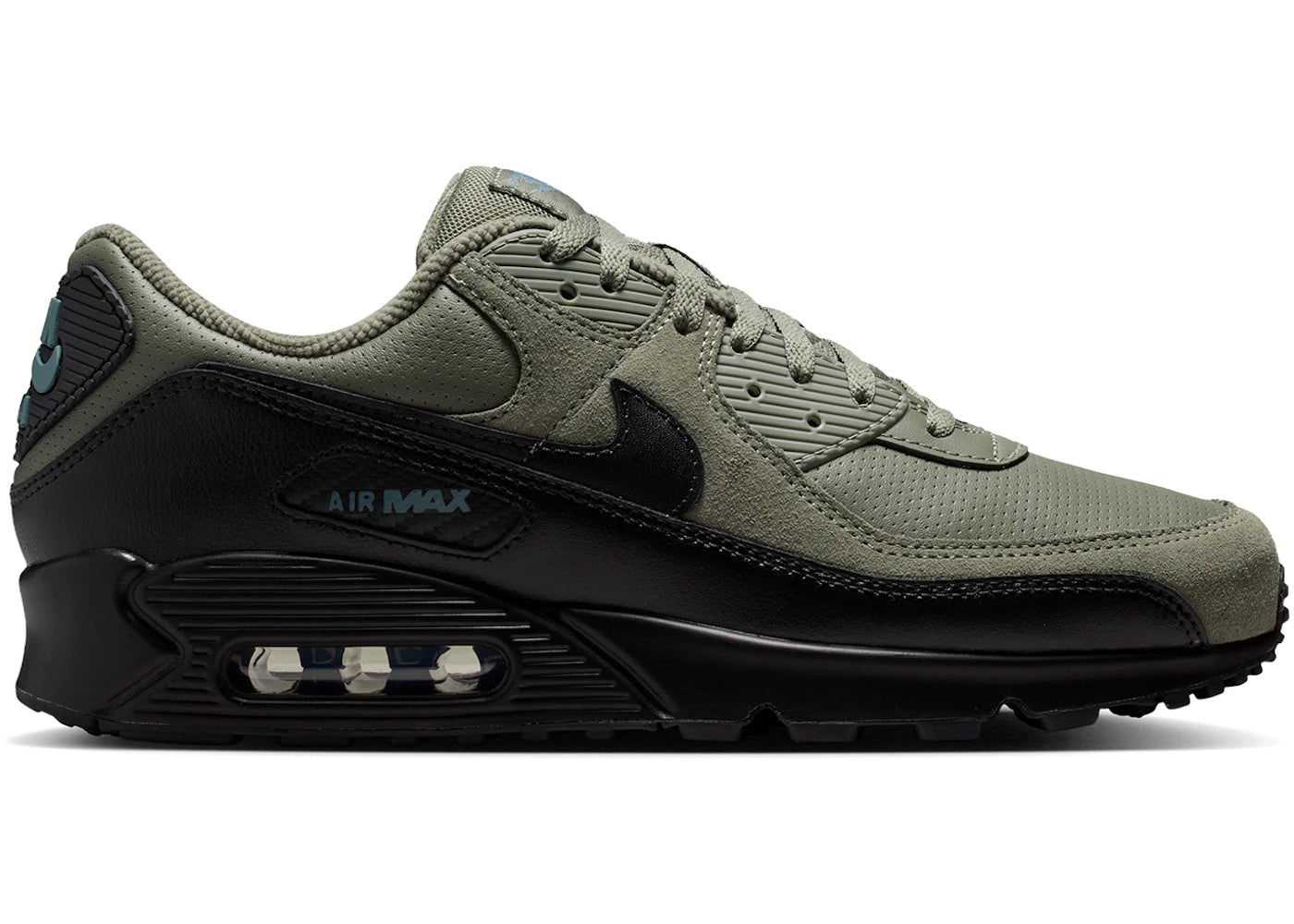 Nike Air Max 90 Silver Sage Mineral Slate Black