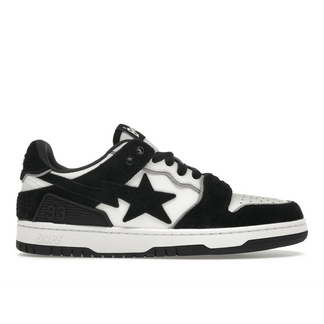 A Bathing Ape Bape SK8 Sta Black Suede - Sneakerzone