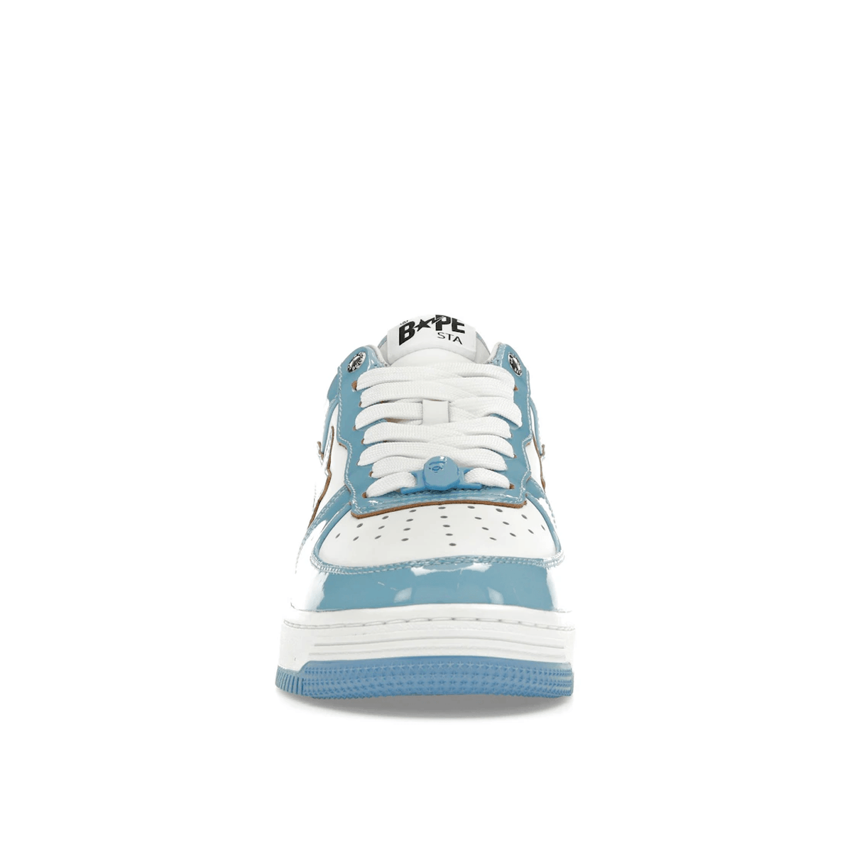 A Bathing Ape Bape Sta Patent Leather Blue White secondary image