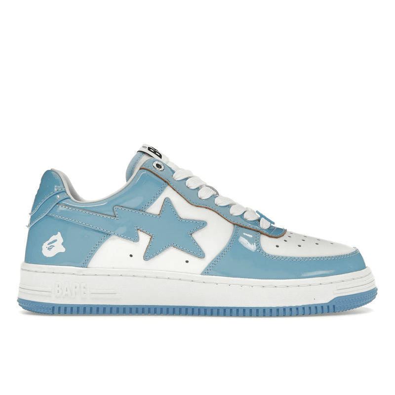 A Bathing Ape Bape Sta Patent Leather Blue White product image