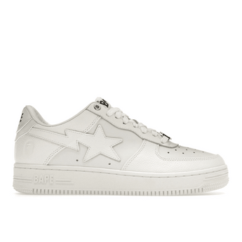 A Bathing Ape Bape Sta Triple White - Sneakerzone