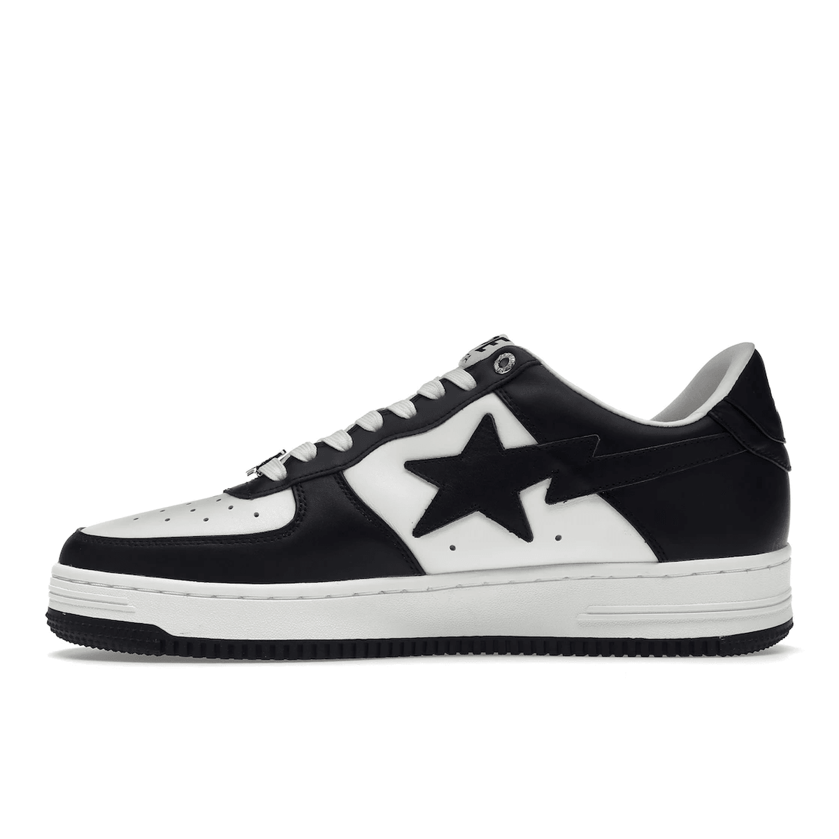 A Bathing Ape Bape Sta White Black - Sneakerzone