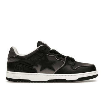 A Bathing Ape Sk8 Sta #4 Black - Sneakerzone