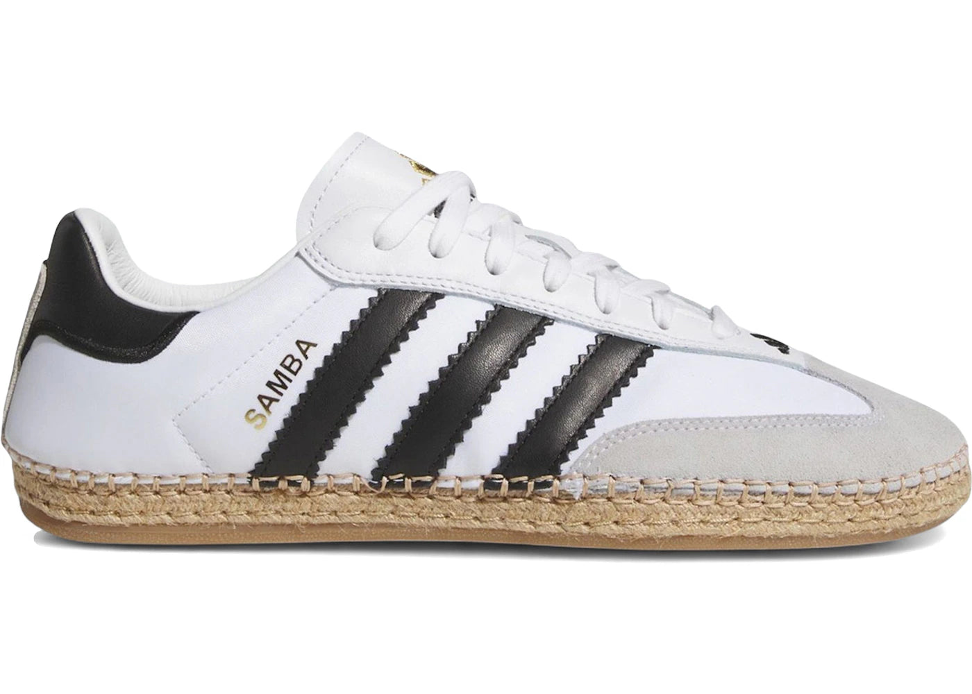 Adidas Samba Espadrille CLOT By Edison Chen White Black