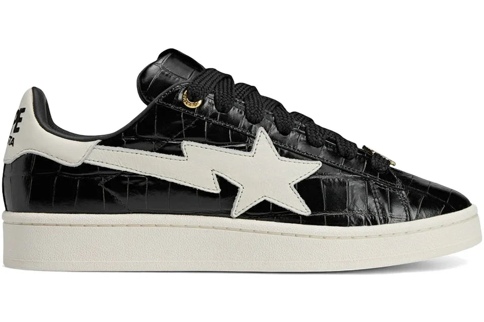 Adidas Campus 00s Bape World Cup Pack Black White - Sneakerzone