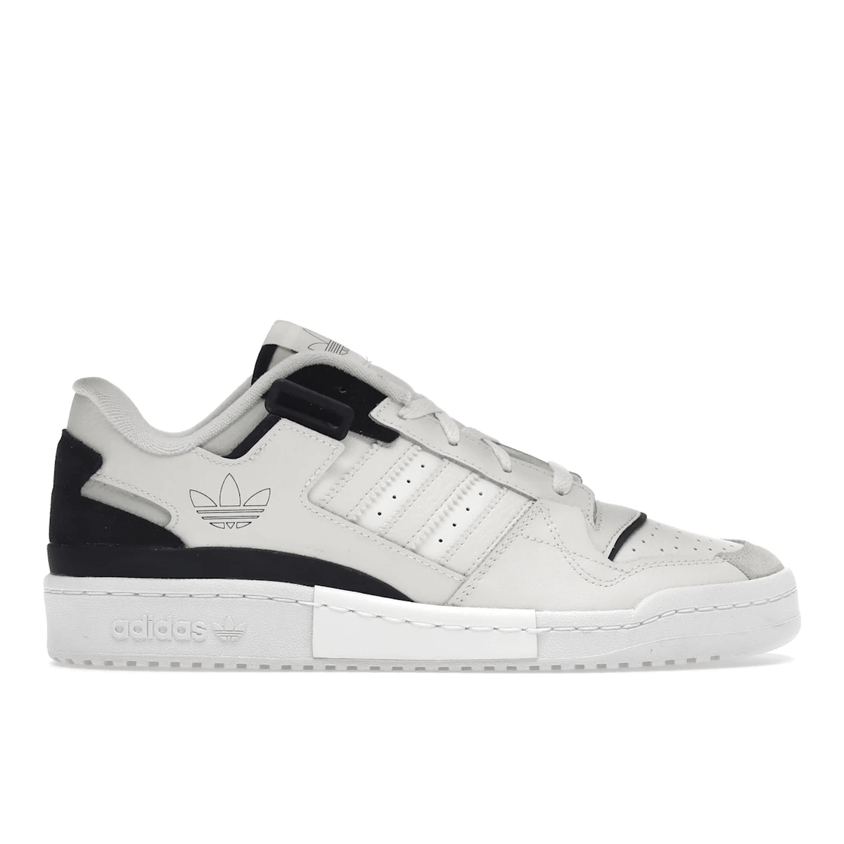 Adidas Forum Exhibit Low Cream White Black - Sneakerzone