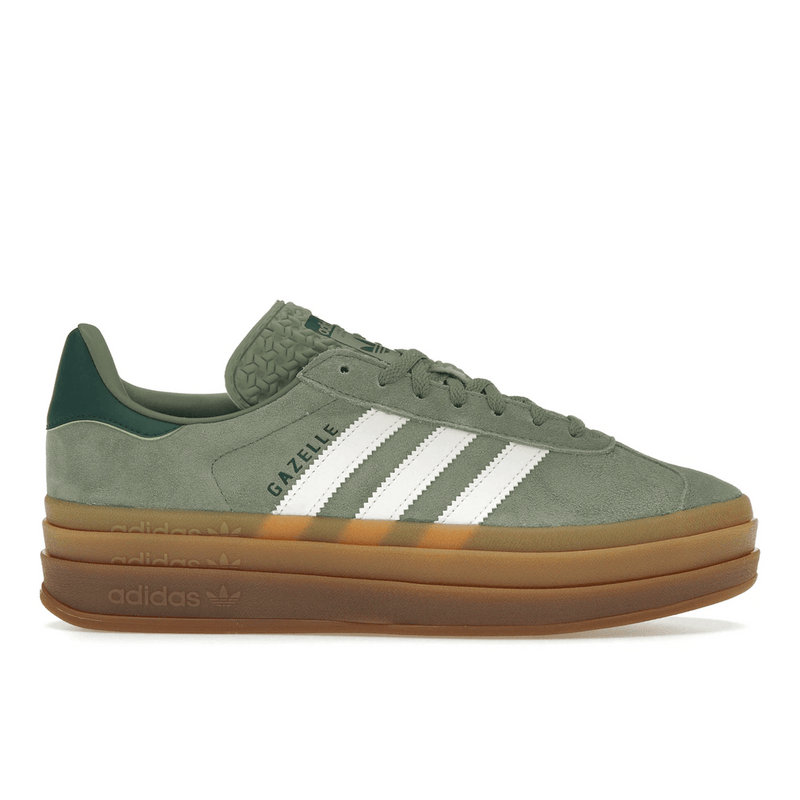 Adidas Gazelle Bold Silver Green Gum product image