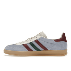 Adidas Gazelle Indoor Blue Dawn Collegiate Burgundy - Sneakerzone