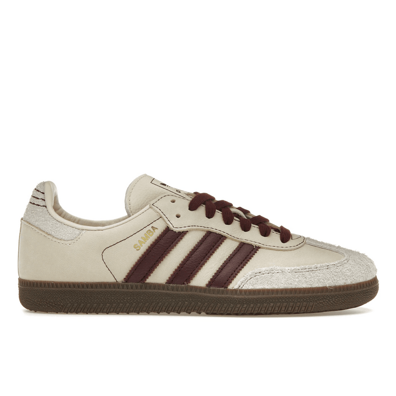 Adidas Samba OG Wonder White Maroon product image