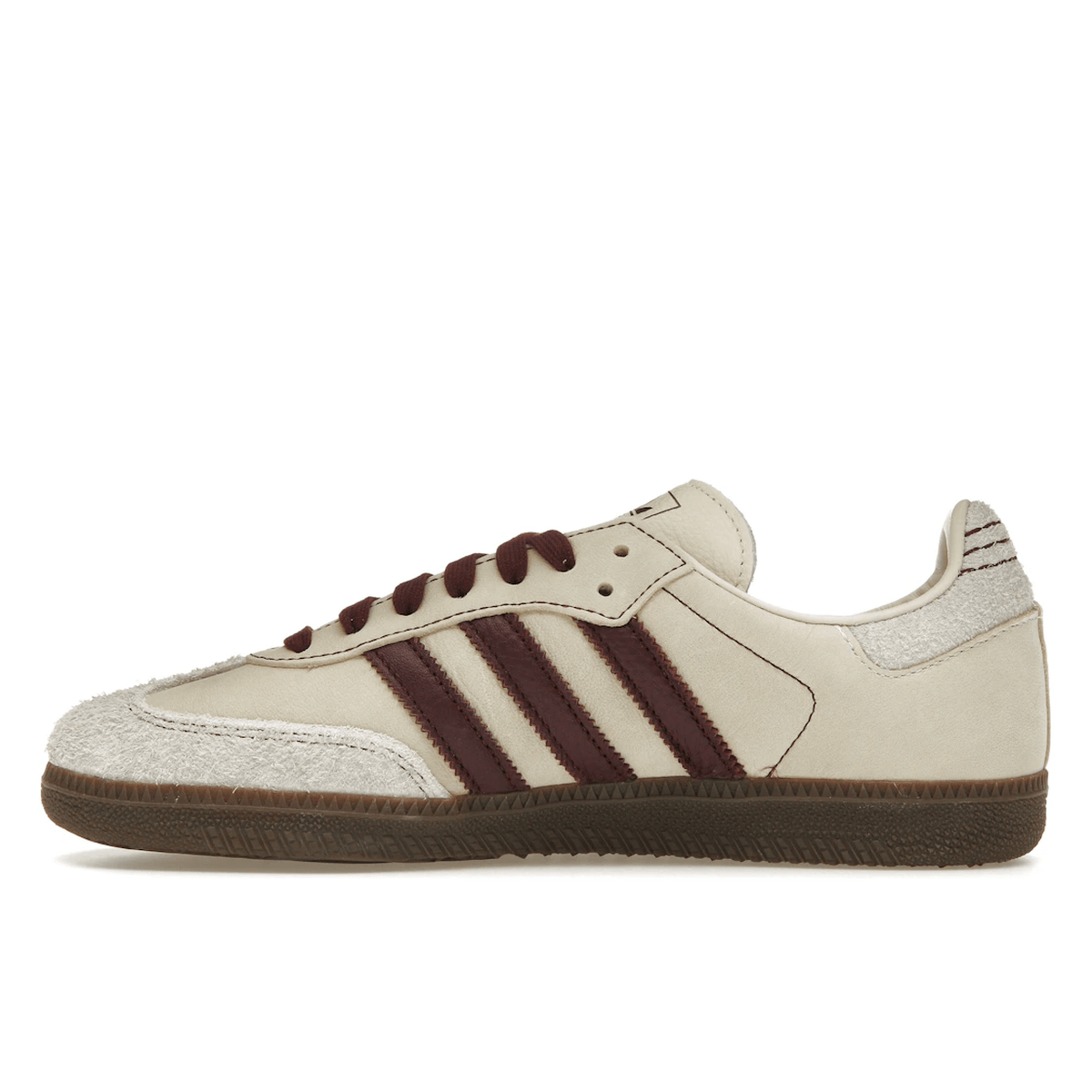 Adidas Samba OG Wonder White Maroon - Sneakerzone