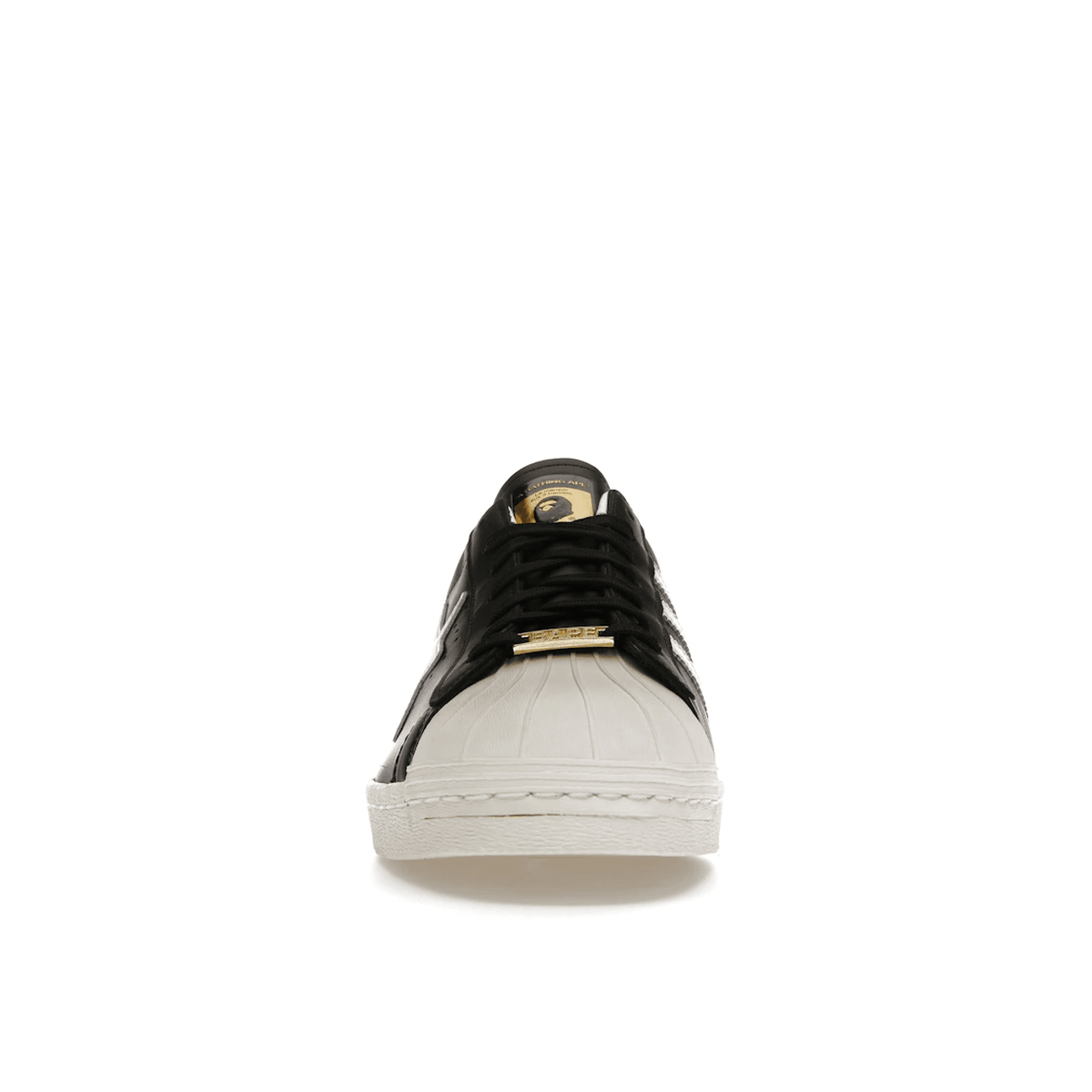 Adidas Superstar 80s Bape Black White Gold secondary image