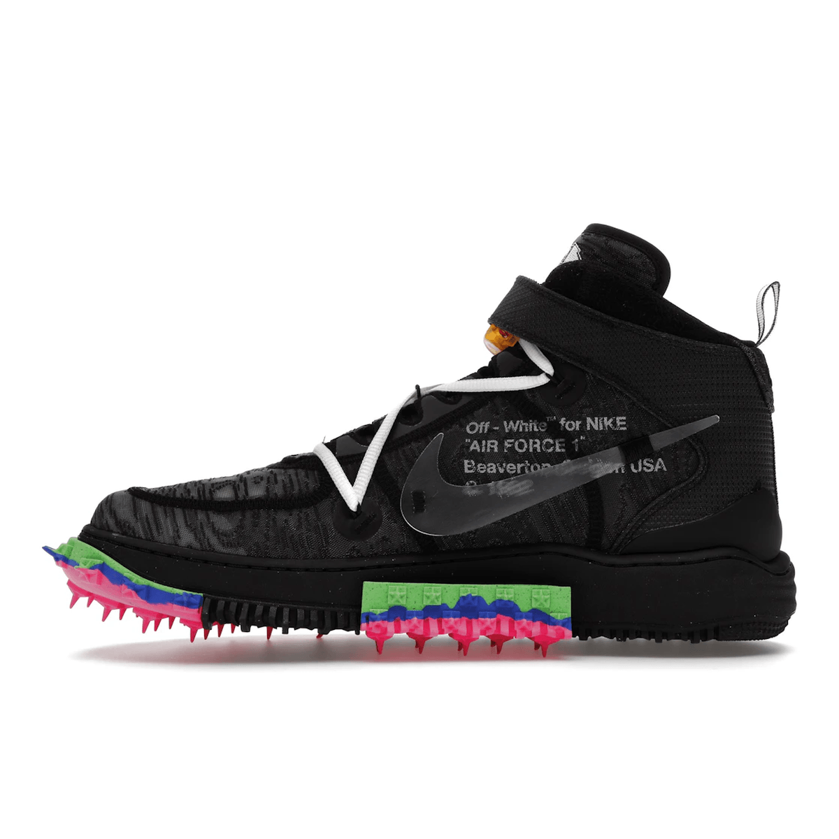 Air Force 1 Mid x Off-White Black - Sneakerzone