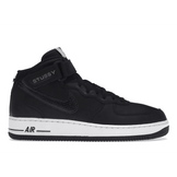 Air Force 1 Mid x Stussy Black White - Sneakerzone