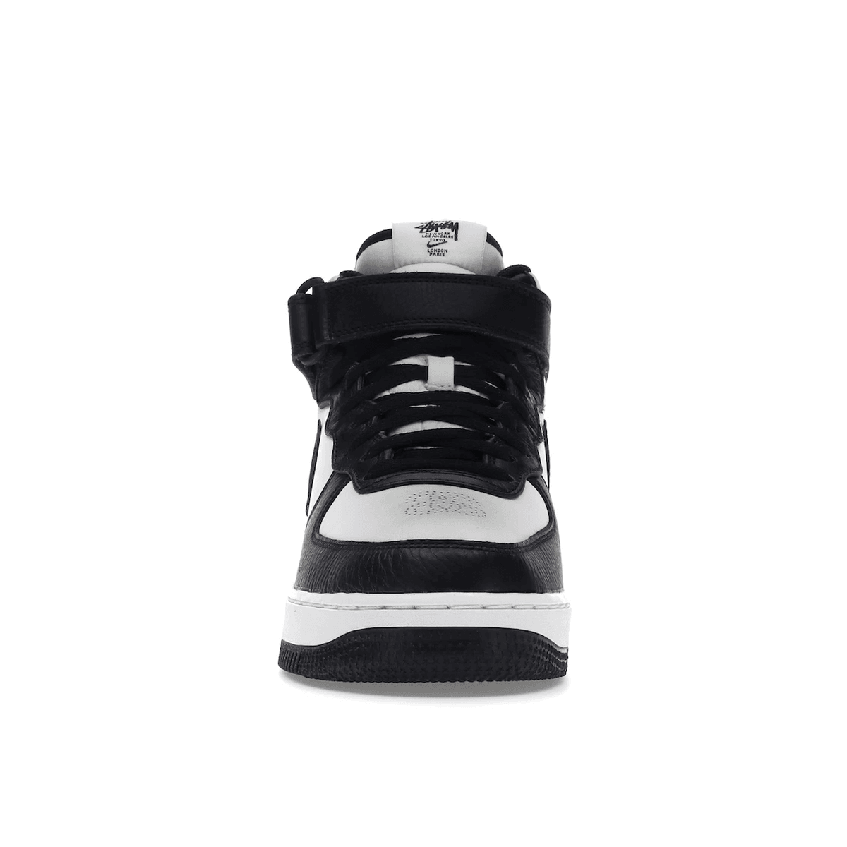 Air Force 1 Mid x Stussy Light Bone Black - Sneakerzone
