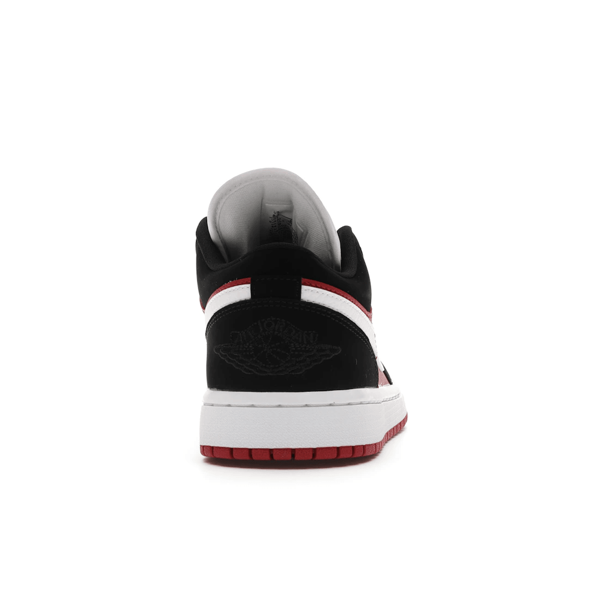 Air Jordan 1 Low Black White Gym Red - Sneakerzone