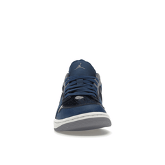 Air Jordan 1 Low SE Craft Obsidian French Blue Ashen Slate White - Sneakerzone