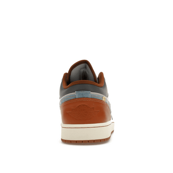 Air Jordan 1 Low SE Phantom Repaired Denim Swoosh - Sneakerzone