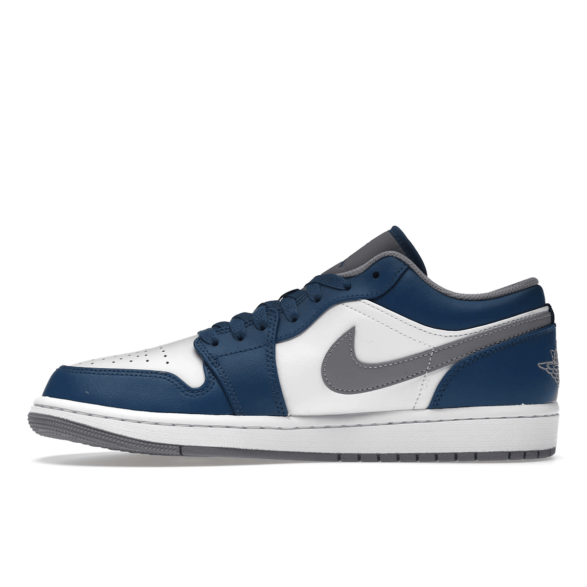 Air Jordan 1 Low True Blue Cement - Sneakerzone