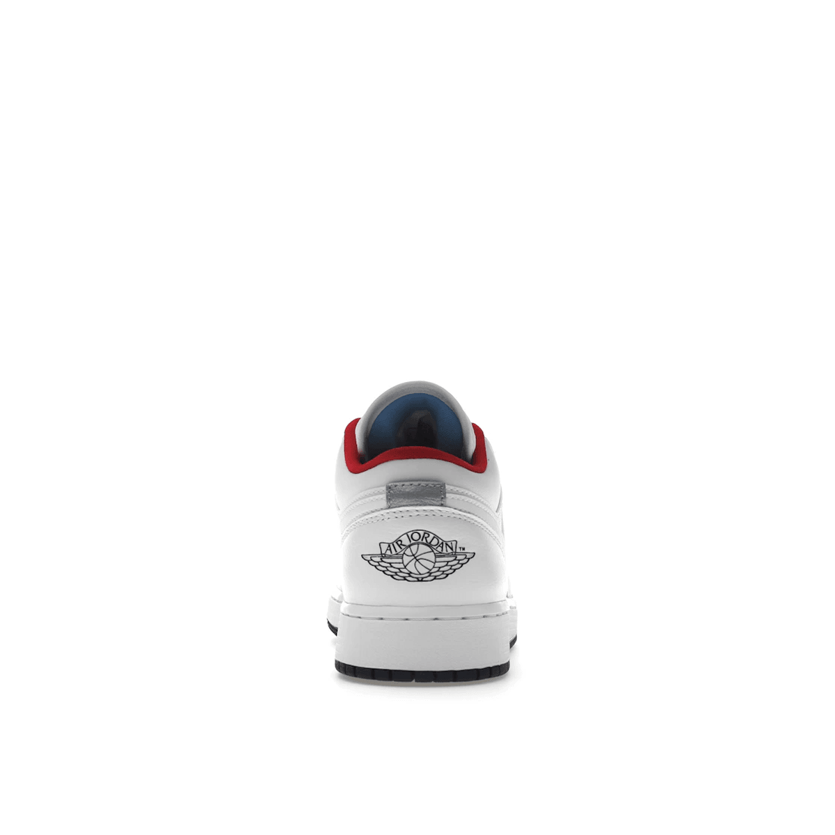Air Jordan 1 Low White Gym Red Black - Sneakerzone