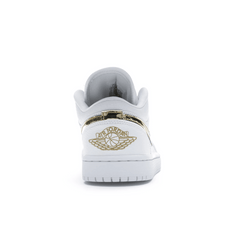 Air Jordan 1 Low White Metallic Gold - Sneakerzone