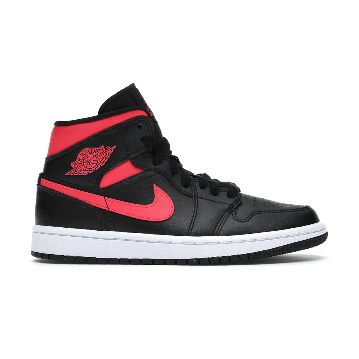 Air Jordan 1 Mid Black Siren Red - Sneakerzone