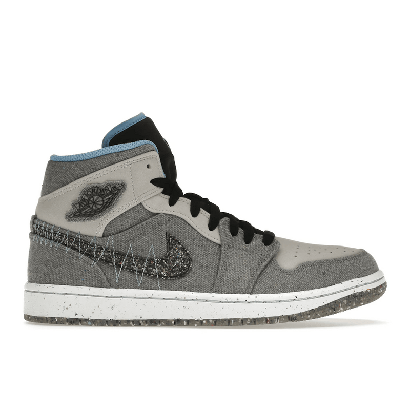 Air Jordan 1 Mid Crater Grey University Blue product image