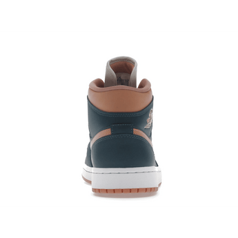 Air Jordan 1 Mid Dark Teal Green - Sneakerzone