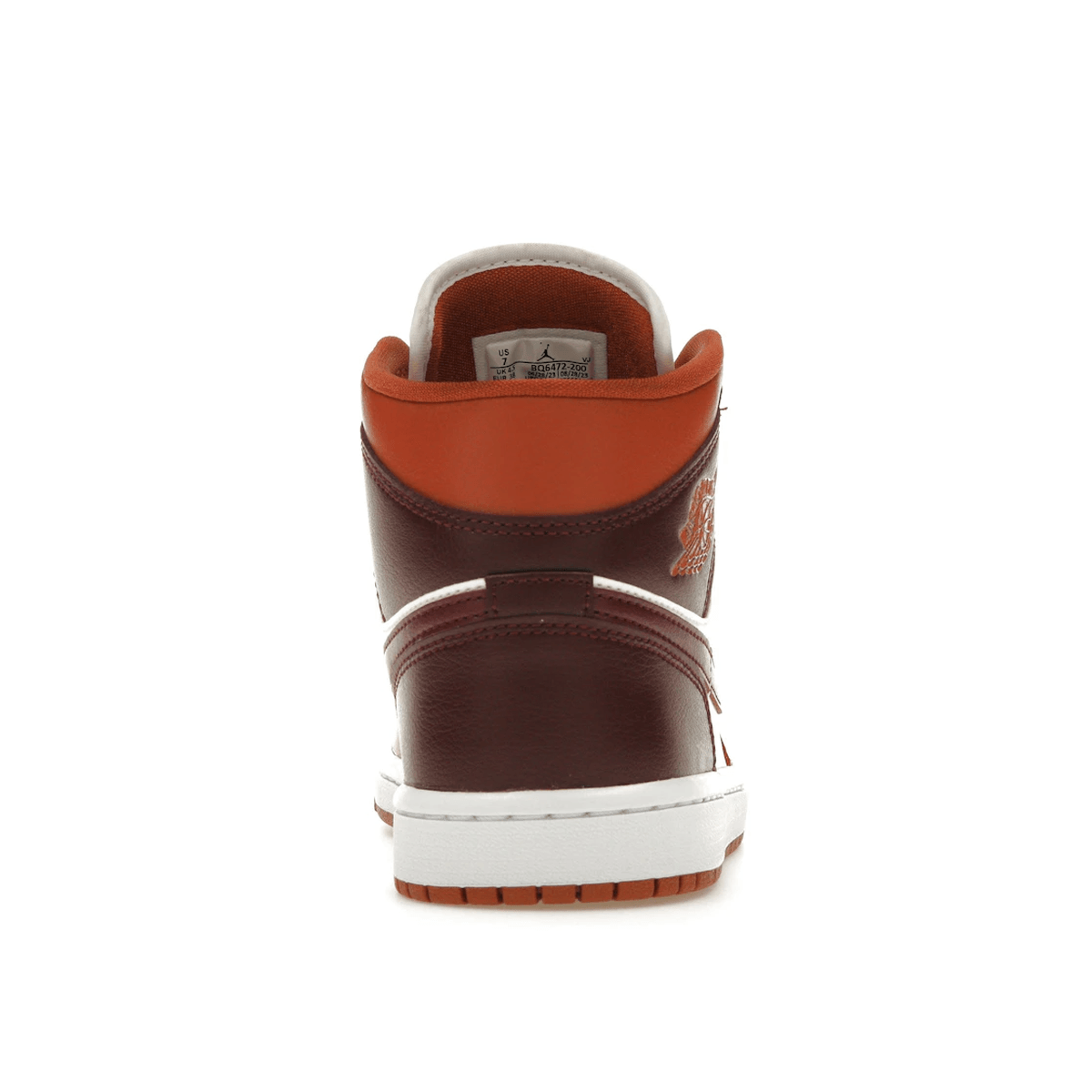 Air Jordan 1 Mid Dusty Peach Night Maroon - Sneakerzone