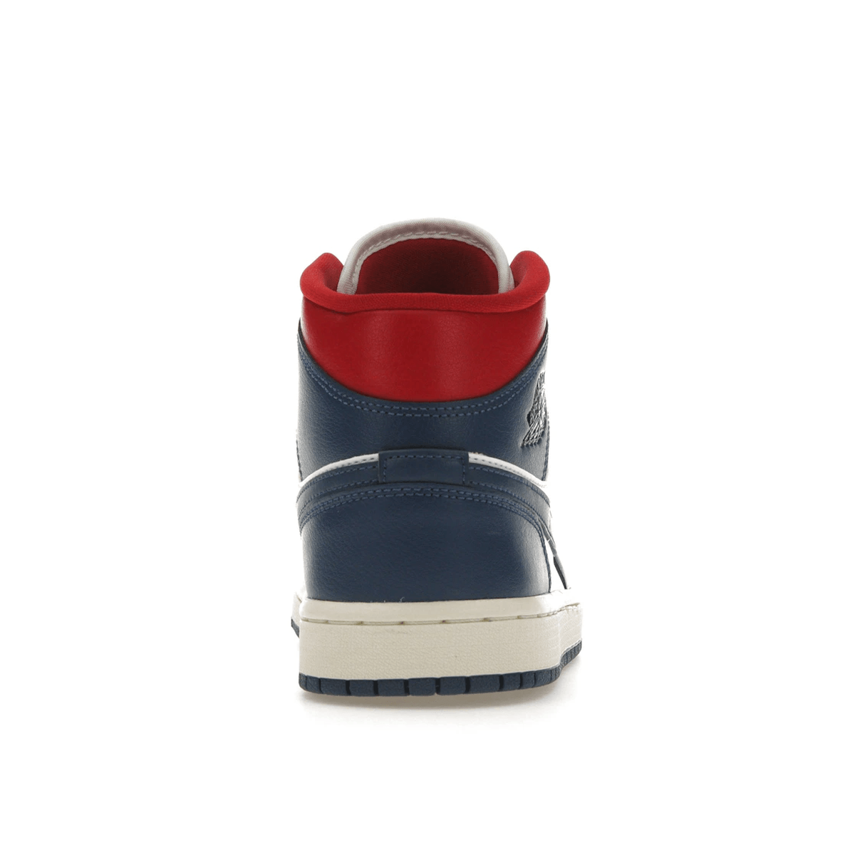 Air Jordan 1 Mid French Blue Gym Red - Sneakerzone