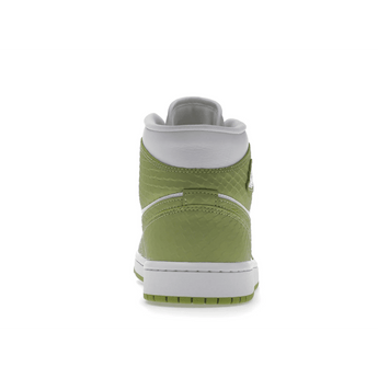 Air Jordan 1 Mid Green Python - Sneakerzone