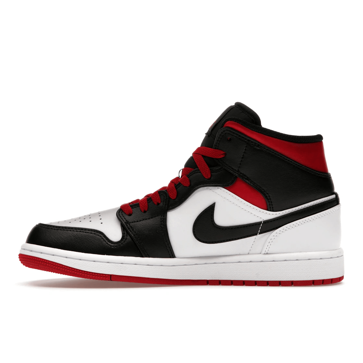 Air Jordan 1 Mid Gym Red Black Toe - Sneakerzone