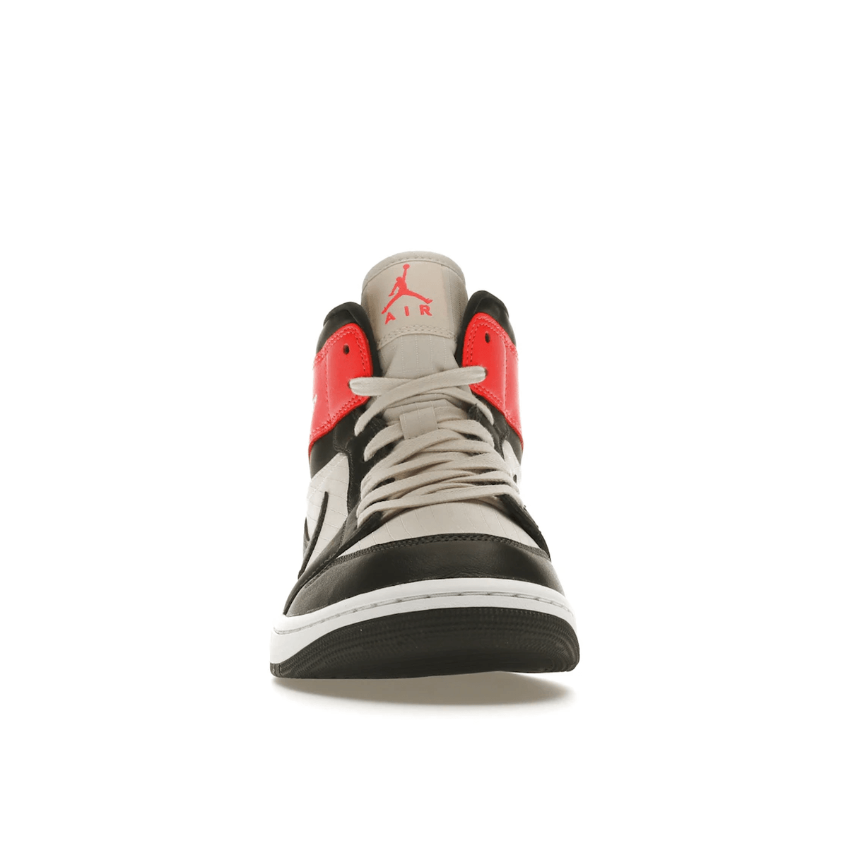 Air Jordan 1 Mid Newsprint Light Orewood Brown - Sneakerzone