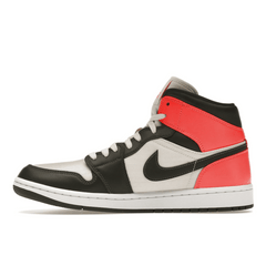 Air Jordan 1 Mid Newsprint Light Orewood Brown - Sneakerzone