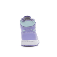 Air Jordan 1 Mid Purple Aqua - Sneakerzone