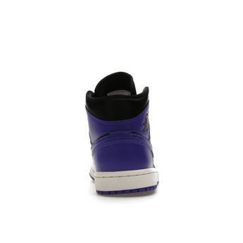 Air Jordan 1 Mid Purple Black - Sneakerzone